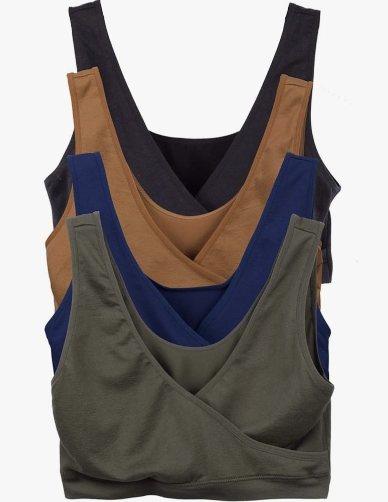 Nursing bralette 4-pack